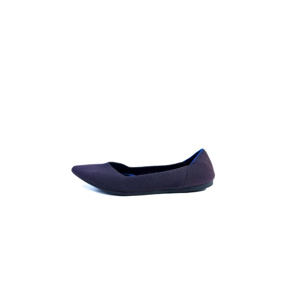 ROTHY'S Womens Size 11 The Point Flats Port Purple Flats - Picture 3 of 8